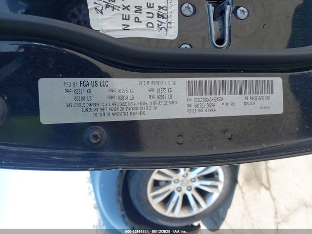 2C3CCAEG4GH324594 Chrysler 300