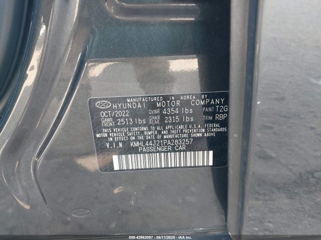 KMHL44J21PA283257 Hyundai t-gdi gamma ii