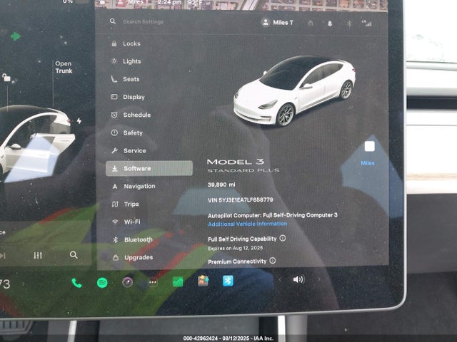 2020 TESLA MODEL 3 5YJ3E1EA7LF658779 Photo 8