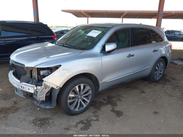 2015 ACURA MDX 5FRYD3H41FB011243 Photo 1