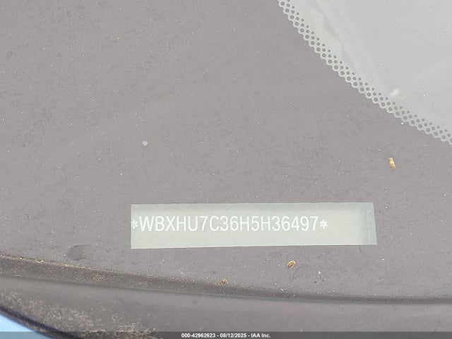 WBXHU7C36H5H36497 BMW 2017
