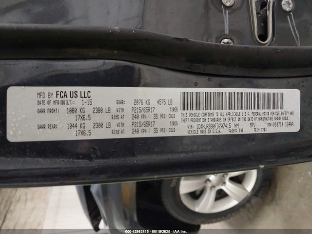 1C4NJRBB0FD207415 Jeep Patriot
