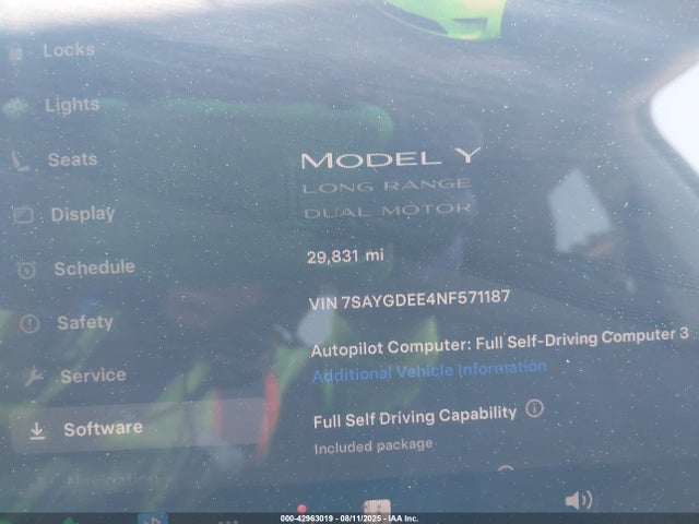 2022 TESLA MODEL Y 7SAYGDEE4NF571187 Photo 6