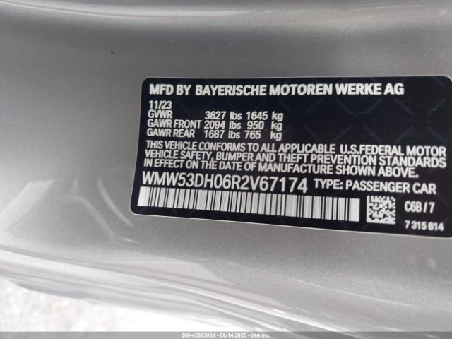 2024 MINI HARDTOP WMW53DH06R2V67174 Photo 8