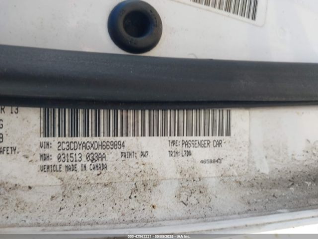 2013 DODGE CHALLENGER 2C3CDYAGXDH669894 Photo 8