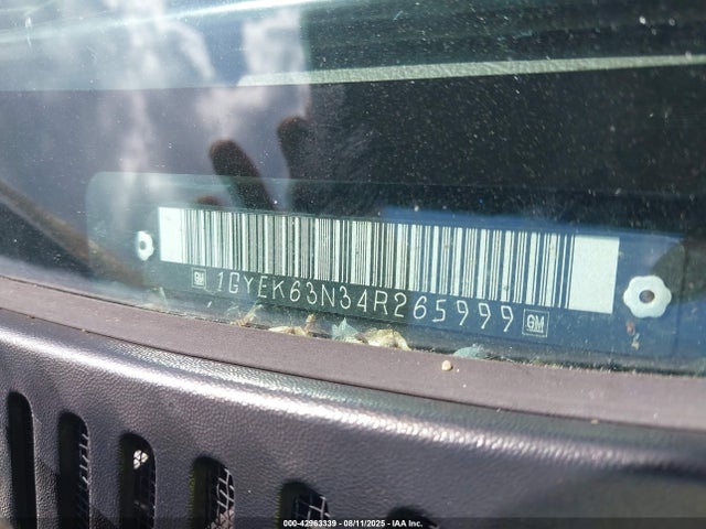 2004 CADILLAC ESCALADE 1GYEK63N34R265999 Photo 8
