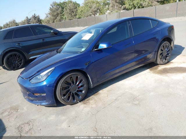 2022 TESLA MODEL 3 5YJ3E1EC6NF164949 Photo 1