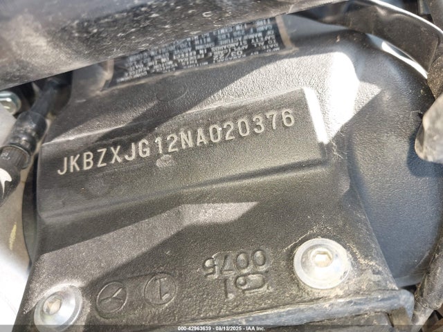 JKBZXJG12NA020376 Kawasaki Ninja Zx-6r