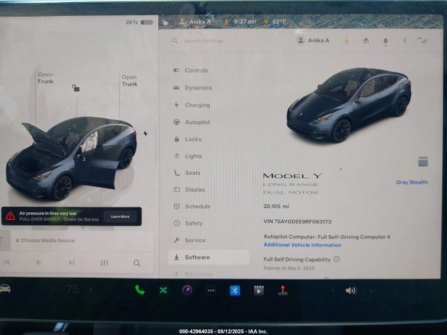 2024 TESLA MODEL Y 7SAYGDEE9RF063173 Photo 6