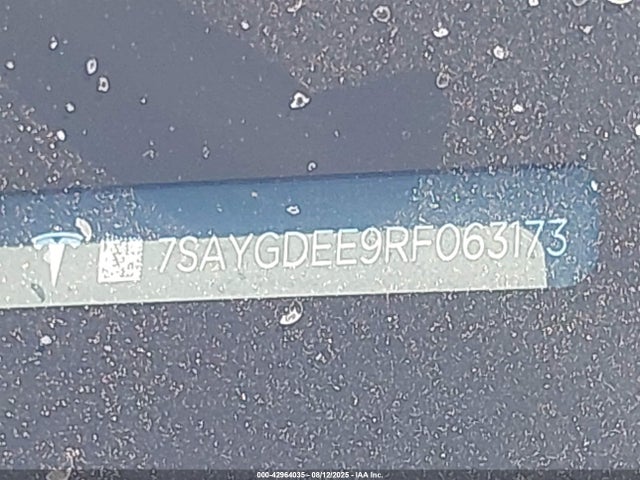 2024 TESLA MODEL Y 7SAYGDEE9RF063173 Photo 8
