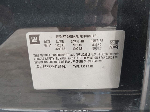 1G1JE5SB3F4101447 Chevrolet LUV