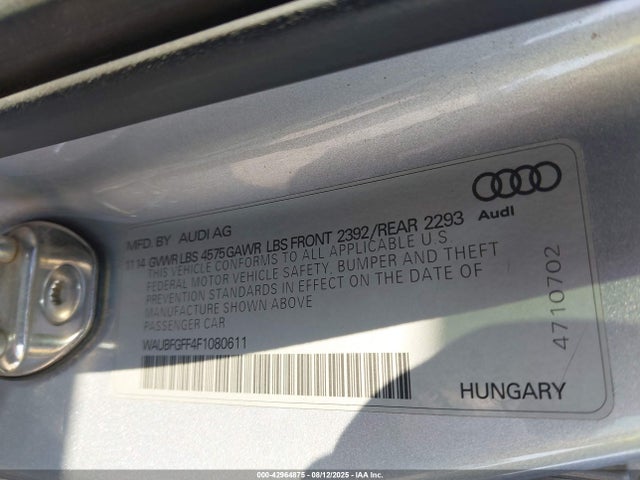 2015 AUDI A3 WAUBFGFF4F1080611 Photo 8