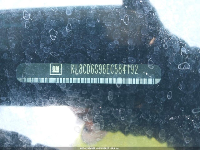 KL8CD6S96EC584192 Chevrolet ll0