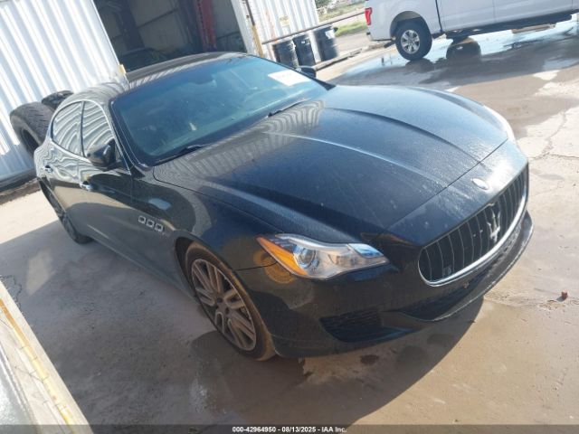 2015 MASERATI QUATTROPORTE ZAM56RRA5F1142153