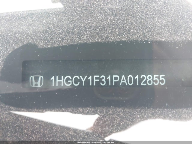 1HGCY1F31PA012855 Honda l15be