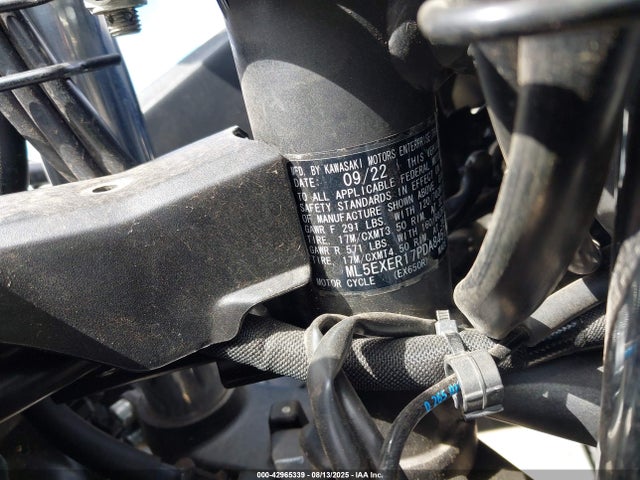 2023 KAWASAKI EX650 ML5EXER17PDA84571 Photo 9