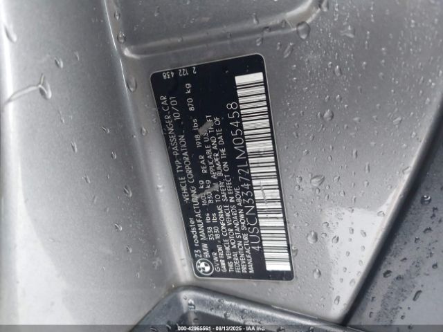 2002 BMW Z3 4USCN33472LM05458 Photo 8