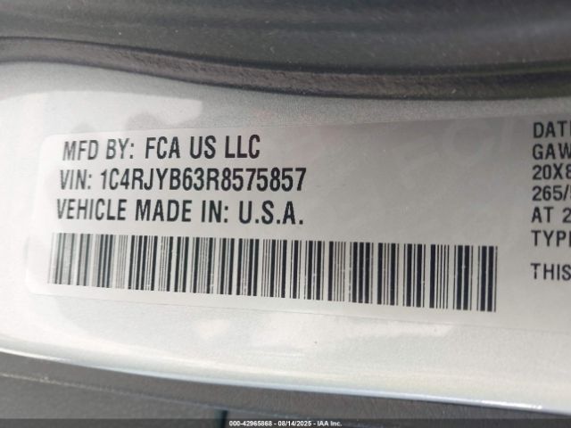 2024 JEEP GRAND CHEROKEE 4XE 1C4RJYB63R8575857 Photo 8