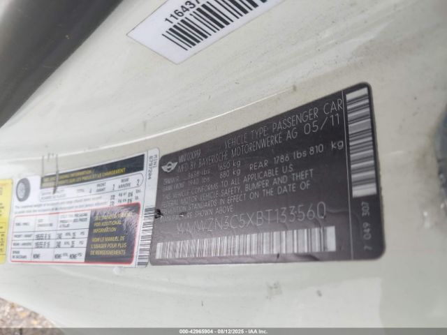 2011 MINI COOPER WMWZN3C5XBT133560 Photo 8