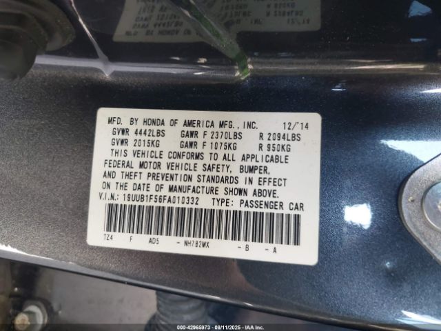 2015 ACURA TLX 19UUB1F56FA010332 Photo 8