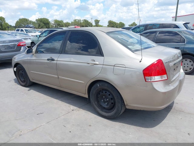 42966089 :رقم المزاد ، KNAFE121X75439269 vin ، 2007 Kia Spectra Ex مزاد بيع