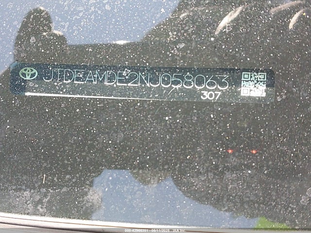 Toyota 2zr-fxe, 1nm 2022 JTDEAMDE2NJ058063 Image 9