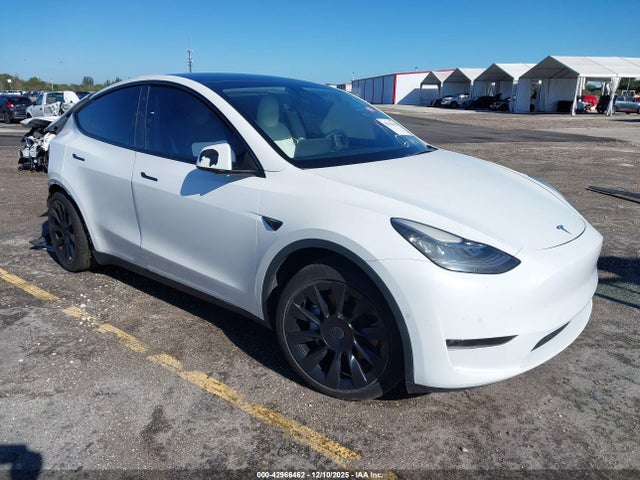 2021 TESLA MODEL Y 5YJYGAEE2MF225133 Photo 0