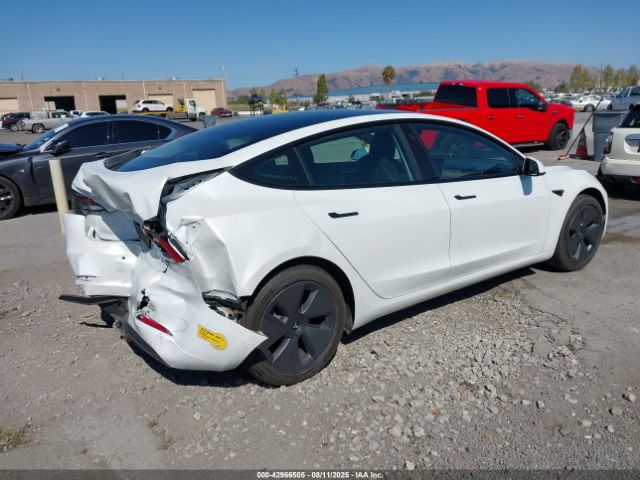 2022 TESLA MODEL 3 5YJ3E1EA6NF293515 Photo 3