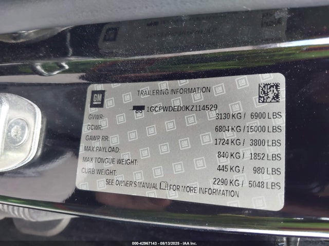 Chevrolet Silverado 2019 1GCPWDED0KZ114529 Image 22