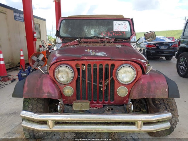 Продаж на аукціоні авто 1982 Jeep Jeep Cj7, vin: 1JCCN87E0CT060831, номер лоту: 42967629