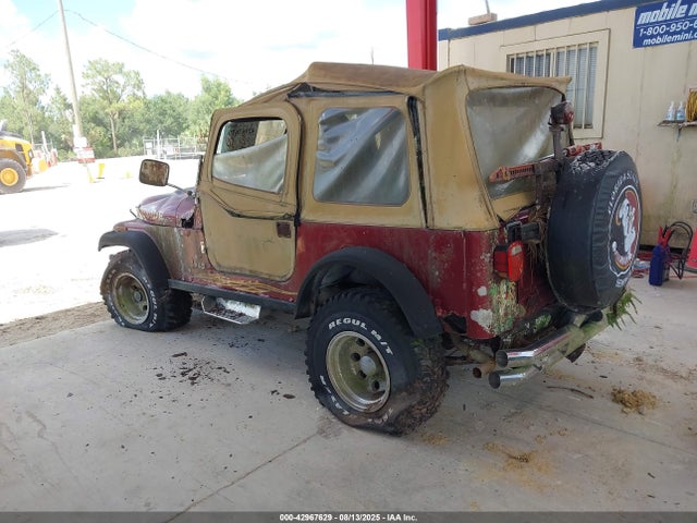 Продаж на аукціоні авто 1982 Jeep Jeep Cj7, vin: 1JCCN87E0CT060831, номер лоту: 42967629