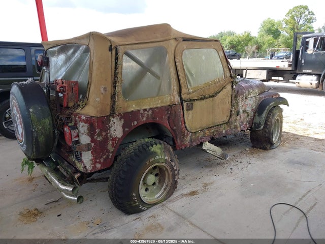 Продаж на аукціоні авто 1982 Jeep Jeep Cj7, vin: 1JCCN87E0CT060831, номер лоту: 42967629