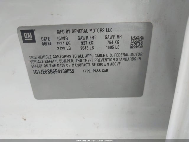 1G1JE6SB6F4109855 Chevrolet LUV