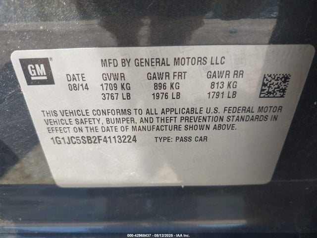 1G1JC5SB2F4113224 Chevrolet LUV