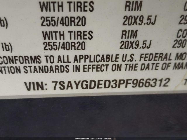 2023 TESLA MODEL Y 7SAYGDED3PF966312 Photo 8