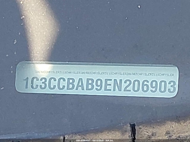 Chrysler 2014 2014 1C3CCBAB9EN206903 Image 9