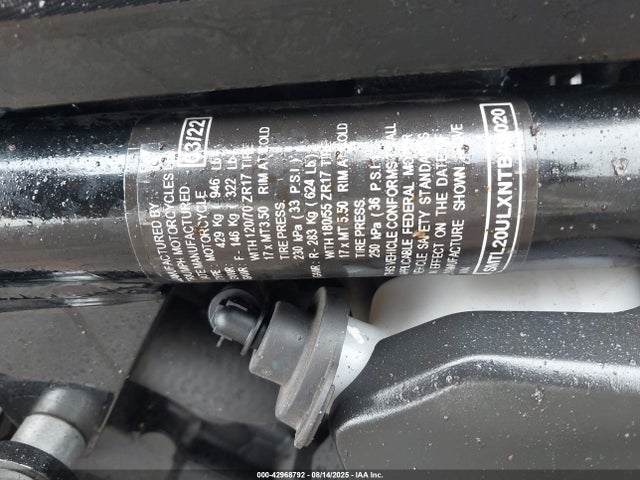 Triumph Motorcycle Tiger 2022 SMTL20ULXNTBA9020 Image 10
