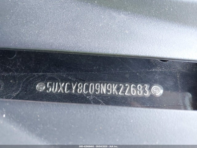 5UXCY8C09N9K22683 BMW 2022