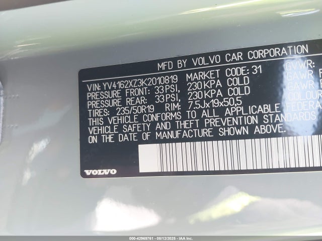 YV4162XZ3K2010819 Volvo b4204t (mp)