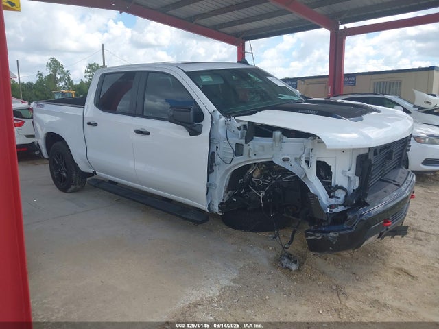 2025 Chevrolet Silverado 1500 4wd  Short Bed Lt Trail Boss მანქანა იყიდება აუქციონზე, vin: 3GCUKFE89SG143489, აუქციონის ნომერი: 42970145