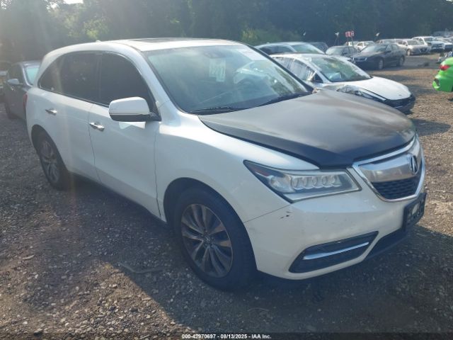2016 ACURA MDX 5FRYD4H4XGB014925 Photo 0