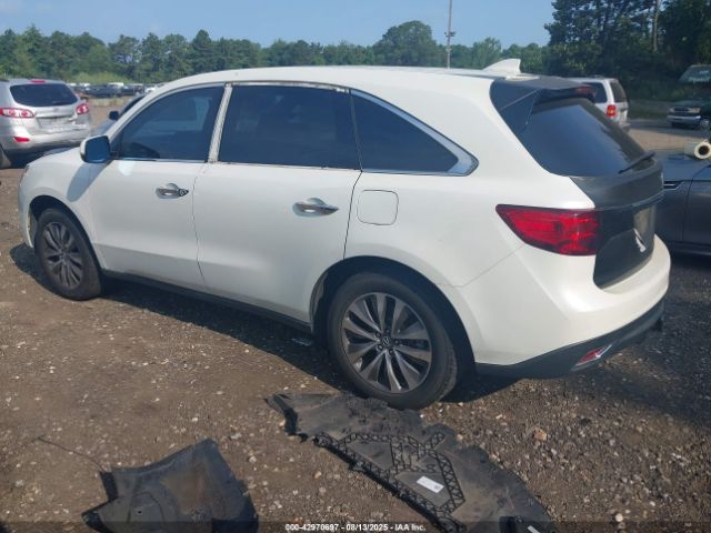 2016 ACURA MDX 5FRYD4H4XGB014925 Photo 2