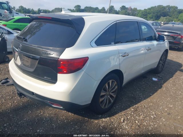 2016 ACURA MDX 5FRYD4H4XGB014925 Photo 3