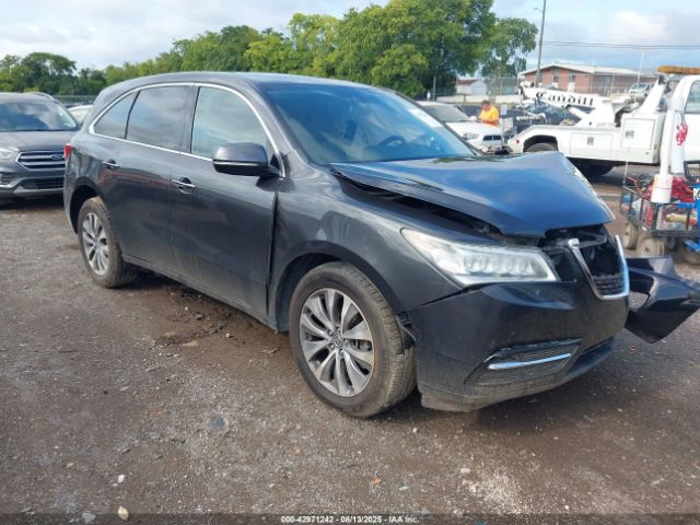 2016 ACURA MDX 5FRYD3H45GB006645 Photo 0