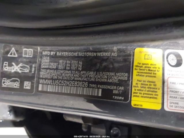 2017 MINI CLUBMAN WMWLU5C52H2E83626 Photo 8