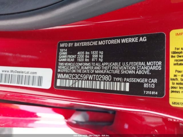 2015 MINI COUNTRYMAN WMWZC3C59FWT02980 Photo 8