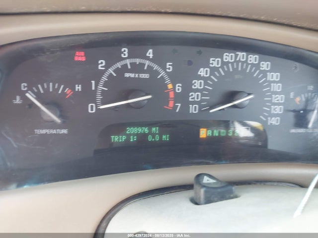 42972024 :رقم المزاد ، 1G4CW52K4X4606939 vin ، 1999 Buick Park Avenue مزاد بيع
