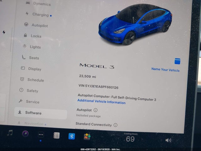 2023 TESLA MODEL 3 5YJ3E1EA8PF660126 Photo 6