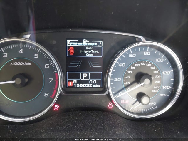 JF2GPASC3F8305611 Subaru 2.0l naturally aapirated