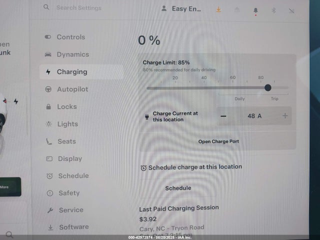7SAYGDEE7PA128323 Tesla Model Y